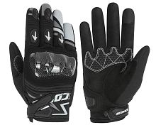 Перчатки SCOYCO (оригинал) MC-137, черно-серые, р-р  M