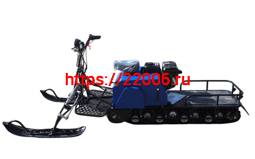 Мотобуксировщик с лыжным модулем 22 л.с, С РЕВЕРСОМ ЛИДЕР-3H-4Т-22АП, LONG ГИДРАВЛ., РЫЧАЖ, ПОДОГРЕВ фото 2