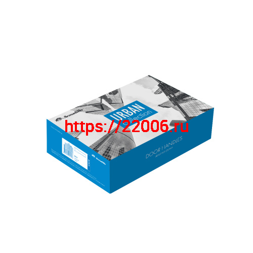 Ручка Armadillo (Армадилло) раздельная K.UCS36.IRON (IRON UCS) MWSC-33 итальянский тисненый фото 2