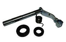 Рычаг выжима сцепления (двигателя) СВ250 (СВ125) в сборе (сальник8+сальник8+пружина10)