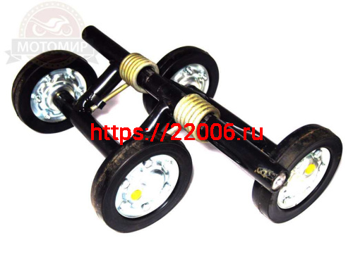 Тележка Буран в сборе правая Н.О (широкий каток) фото 3