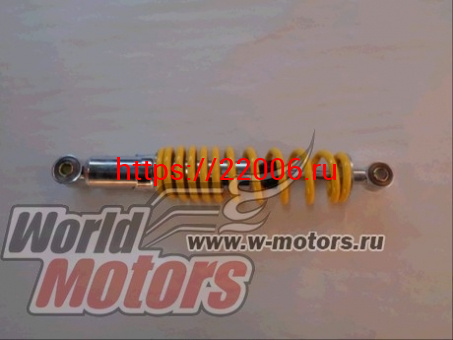 Амортизатор перед. L-300, D1-21, d1-10, Н1-21, D2-21, d2-10, Н2-21 хром BEETLE, COGAR, DINGO Амортизатор перед. L-300, D1-21, d1-10, Н1-21, D2-21, d2-10, Н2-21 хром BEETLE, COGAR, DINGO