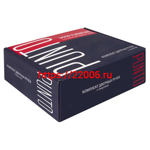 Ручка Punto (Пунто) защелка DK624 AB-BK (6024 AB-B) (фик.) бронза фото 2