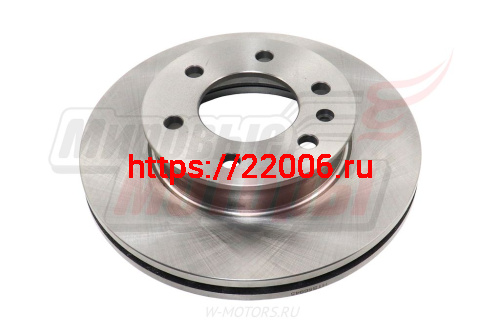 Диск тормозной передний Sprinter 06-, VW Crafter 06- (HTS56945) фото 3