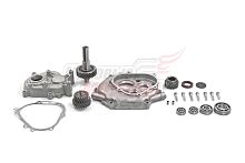 Редуктор LIFAN 182FL-190FL шестеренчатый, косозубчатый 1:2 С КРЫШКОЙ ДВИГАТЕЛЯ (LIFAN оригинал)