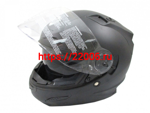 Мотошлем THH TS-44 matte black (XXL) с визором