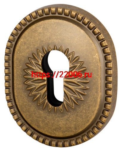 Накладка Armadillo (Армадилло) на цилиндр ESC.C.CL/OV (ET-DEC CL) OB-13 античная бронза Накладка Armadillo (Армадилло) на цилиндр ESC.C.CL/OV (ET-DEC CL) OB-13 античная бронза