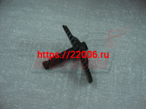 Вал кикстартера с сектором YAMAHA JOG50 (длина вала 75 мм)