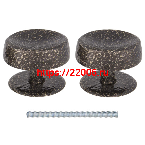 Ручка-кнопка veles (ВЕЛЕС) РК-1 (античная бронза) Ручка-кнопка veles (ВЕЛЕС) РК-1 (античная бронза)