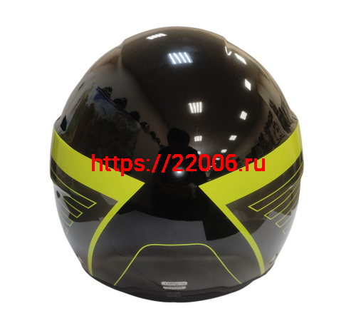 Шлем открытый COBRA EC H595, серый титан, синий, очки, размер M фото 4