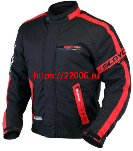 Защита тела (куртка) Scoyco JK34 красная (XХХL)