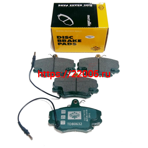 Колодки тормозные передние Logan, Sandero, Symbol, Megane, Largus 1.2i/1.4i/1.5i/1.6i (TDB0632) Колодки тормозные передние Logan, Sandero, Symbol, Megane, Largus 1.2i/1.4i/1.5i/1.6i (TDB0632)