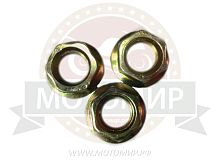 Гайка М 8*1.25мм, фланцевые с фиксатором (F) (уп.100 шт)