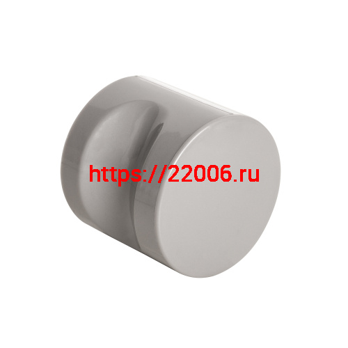 Ручка-кнопка Ajax (Аякс) CABIN PVC GREY серый (1 шт в пакете)
