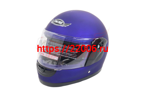 Шлем CONCORD WF01 синий МАТОВЫЙ одноцветный "S,M,L,XL,XXL" (интеграл) Шлем CONCORD WF01 синий МАТОВЫЙ одноцветный "S,M,L,XL,XXL" (интеграл)