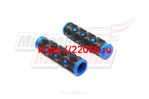 Ручки руля вело 90мм (пара) "Ромбик" фото 2 Ручки руля вело 90мм (пара) "Ромбик" фото 2