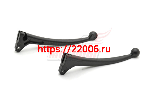 Рычаги тормоза/сцепления Alpha (черные) Рычаги тормоза/сцепления Alpha (черные)