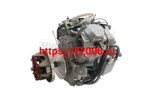 Двигатель Буран 27 л.с. PRO 4х такт.с руч.+эл.старт.(Lifan PRO+вар.+провод.+колено гл.+катуш.240Вт)(ПОЛНОСТЬЮ ГОТОВ К УСТАНОВКЕ)