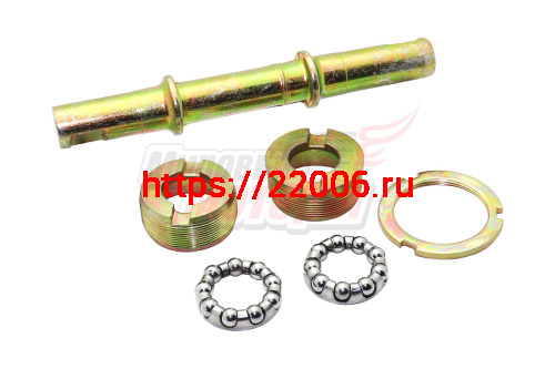 Кареточный узел в сборе (безрезьбовой) с подшипником "Сура, Десна"