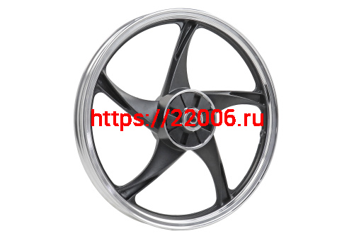 Обод Delta, Zodiak, Alpha, ОВ-70 1,60-17 литой задний 17" ТИП2 (черный) фото 2 Обод Delta, Zodiak, Alpha, ОВ-70 1,60-17 литой задний 17" ТИП2 (черный) фото 2