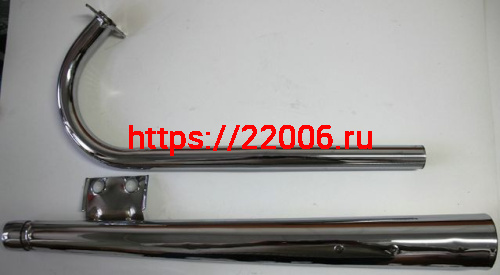 Глушитель с выхлопной трубой Карпаты