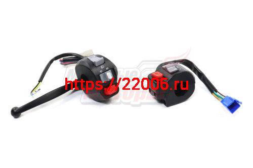 Переключатели руля в сборе с левым рычагом FT50QT-4А (пара) Переключатели руля в сборе с левым рычагом FT50QT-4А (пара)