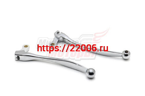 Ручки Иж тормоза/сцепления голые ХРОМ Ручки Иж тормоза/сцепления голые ХРОМ