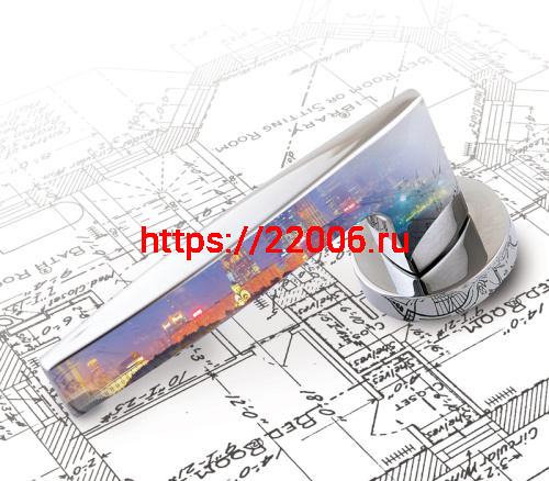 Ручка Armadillo (Армадилло) раздельная R.URB52.SQUID (SQUID URB9) CP-8 хром фото 2