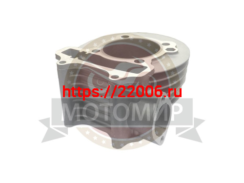 Цилиндр в сборе с поршнем 4-х такт.скут.(175см3) 61,00мм 157QMJ (пал D15mm+) 57 мм между шпильками фото 2