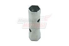 Ключ свечной для скутера (16х17) Скутер,Мопед, ATV)