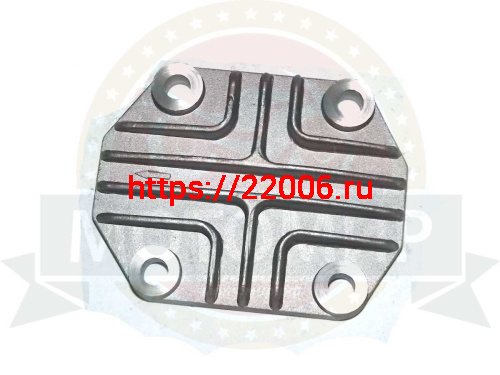 Крышка головки цилиндра Альфа, "Zodiak", TTR125, DINGO 125, 139FMB, передняя верхняя ("квадрат")