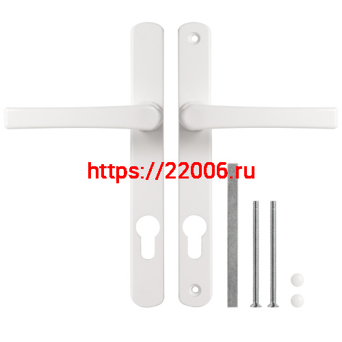 Ручка Punto (Пунто) на планке HANDLE.92.25.67-75 RAL 9016 фото 2