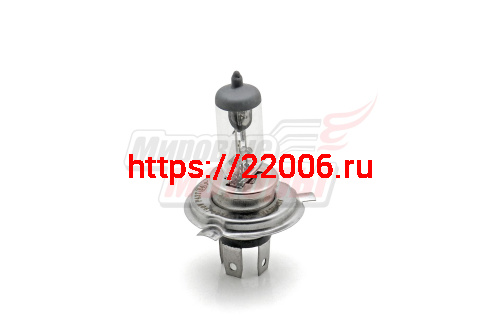 Лампа 12В 100/90Вт (H4) фарная галоген (P43t)