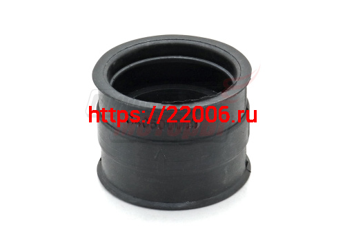 Муфта Буран прямая резиновая (переходник карбюратора Mikuni) (С40500009)