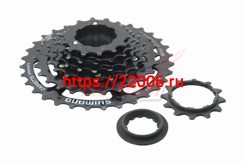 Блок спортивный 7звезд (Кассета 12-32 зуб.) "Shimano" HG200 Блок спортивный 7звезд (Кассета 12-32 зуб.) "Shimano" HG200