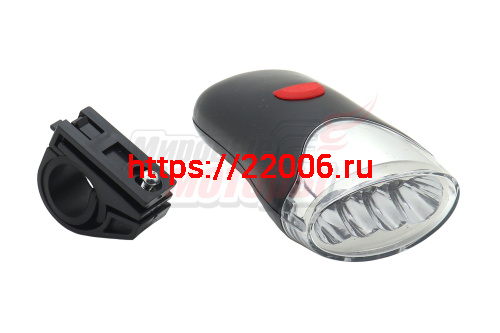 Фара вело передняя (бат.) SH-202 (4 диода)