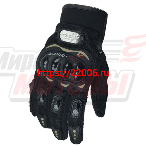 Перчатки мото "PRO-BIKER" MCS-01C Black (пласт.защ,тыл.часть-износост.дыш.ткань,ладонь-антискольз.)L, XL Перчатки мото "PRO-BIKER" MCS-01C Black (пласт.защ,тыл.часть-износост.дыш.ткань,ладонь-антискольз.)L, XL