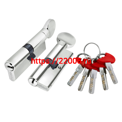 Цилиндровый Fuaro (Фуаро) механизм (D-PRO502-8/90) D-PRO5002-8Knob90(40+10+40) CP хром 5+1Key с верт. перекод. Цилиндровый Fuaro (Фуаро) механизм (D-PRO502-8/90) D-PRO5002-8Knob90(40+10+40) CP хром 5+1Key с верт. перекод.