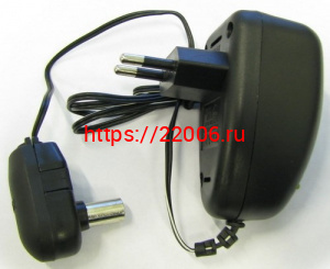 Блок питания АРБАКОМ 12В, 100мА с антенным штекером Блок питания АРБАКОМ 12В, 100мА с антенным штекером