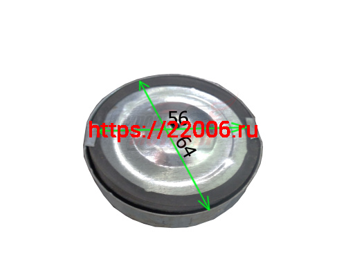 Крышка топливного бака R180-R195 (металл, под горловину с наружной фиксацией)