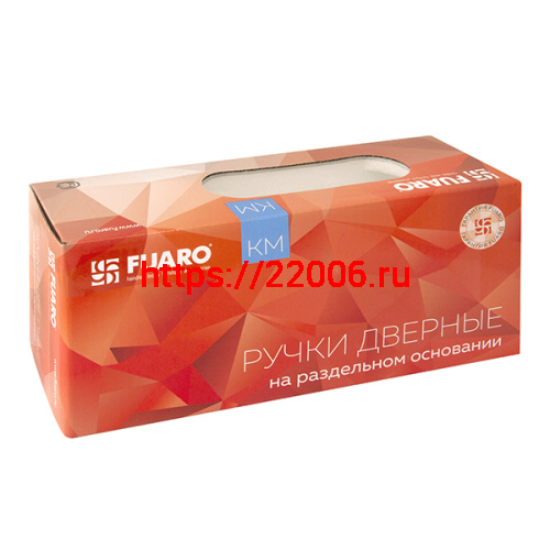 Ручка Fuaro (Фуаро) раздельная K.KM52.SAMPLE (SAMPLE KM) GR-23 графит фото 2