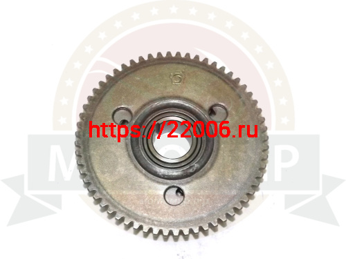 Муфта обгонная эл. стартера ATV 60Т в сборе (со звездой) (063YMK0-090500000) (НАБОР) фото 2