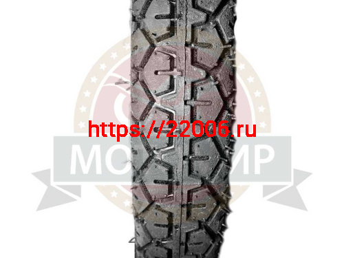 Покрышка 18" 3.00-18 (90/100-18) С-109, с камерой, Минск, ПетроШина (НАБОР)