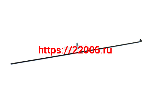 Спица 26" вело с нипелем (260 мм) ЧЕРНАЯ