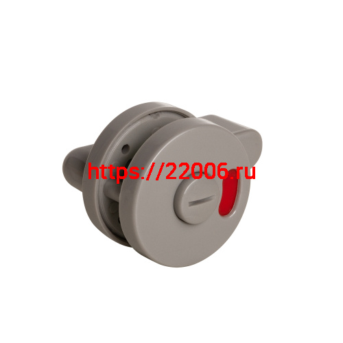 Ручка Ajax (Аякс) поворотная BK6.WC.CABIN PVC GREY серый фото 6