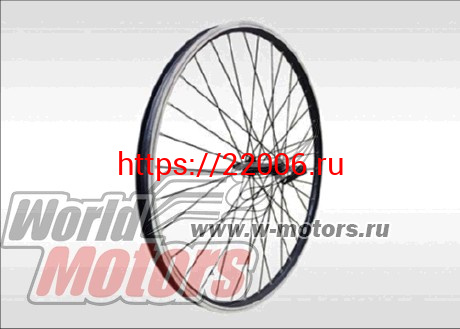 Обод 29" 2-х слойный (алюм.) задний с втулкой, быстросъмный, под трещетку, черный Обод 29" 2-х слойный (алюм.) задний с втулкой, быстросъмный, под трещетку, черный