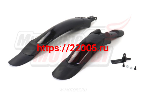 Крылья 26'' (пластик) (красн., син., черн.) (пара) (щитки) фото 3 Крылья 26'' (пластик) (красн., син., черн.) (пара) (щитки) фото 3