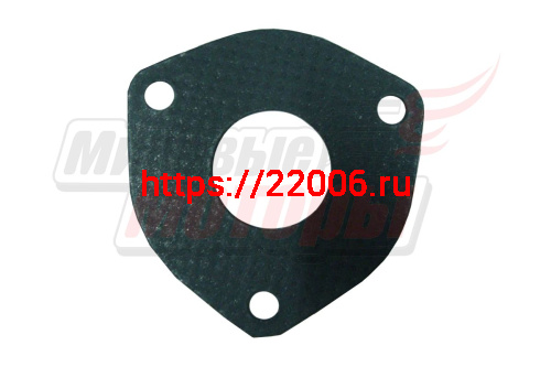 Прокладка глушителя "треугольник" FT50QT-4A (метал-асбест) Прокладка глушителя "треугольник" FT50QT-4A (метал-асбест)