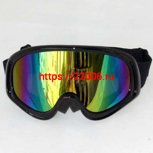 Очки 815-3А оправа черная линза радужная Очки 815-3А оправа черная линза радужная