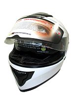 Мотошлем YM-830 белый (XS)
